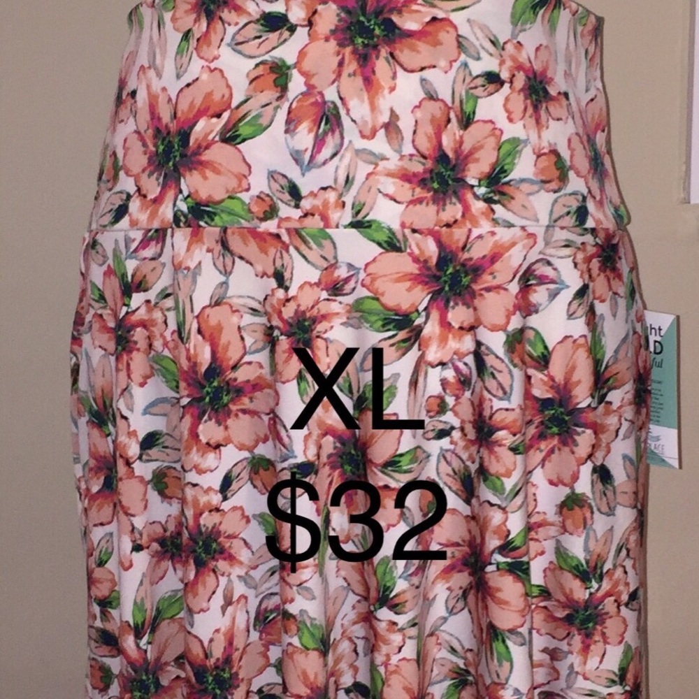 Honey and Lace Ventura Skirt with pockets. Size XL